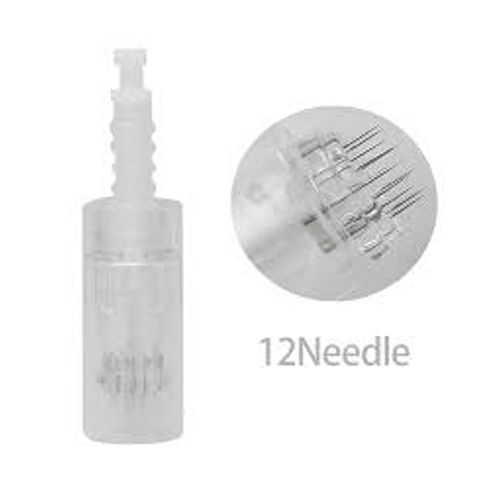 12 agujas - pack de 10 unidades Repuesto dermapen