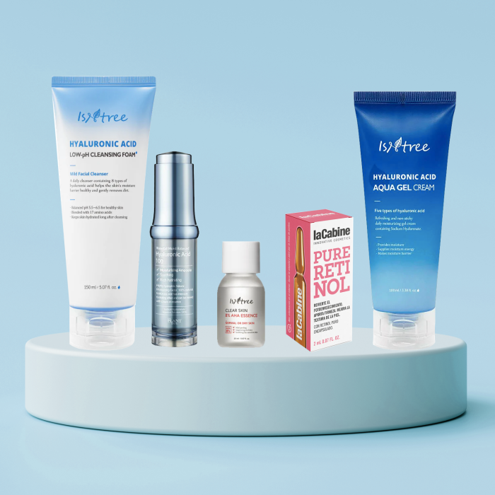 Box K-beauty Skin cycling - Piel normal a grasa
